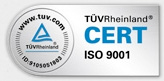 TÜV Rheinland CERT ISO 9001